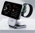 LC-MC312 Slim 3w1 ładowarka bezprzewodowa MagSafe Qi2 15W + ładowarka PD 30W + Etui