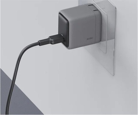 PA-C2 ładowarka sieciowa 1xUSB-C PD 45W 4A QC4+ PD3.0 AFC PPS FCP SCP SSCP