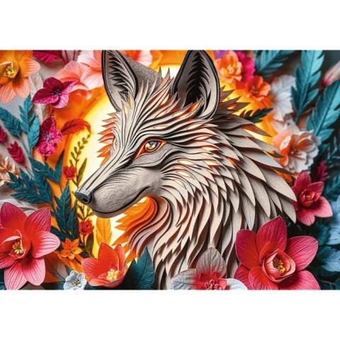 Puzzle 1000 elementów 40-lecie Paper Art Wilk Puzzle 1000 elementów 40-lecie Paper Art Wilk