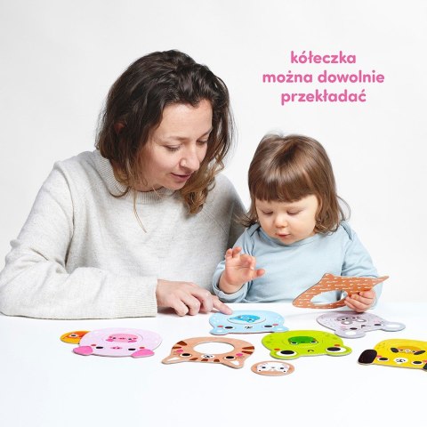 Układanka Moje puzzle z dziurką - Zwierzątka Układanka Moje puzzle z dziurką - Zwierzątka