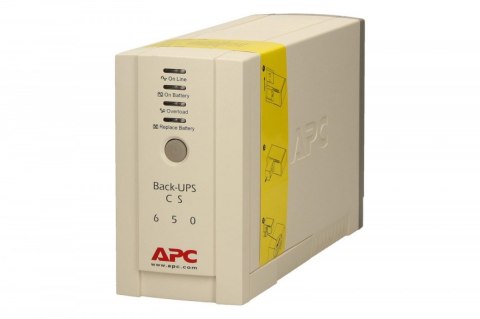 BACK-UPS CS 650VA USB/SERIAL 230V BK650EI BACK-UPS CS 650VA USB/SERIAL 230V BK650EI
