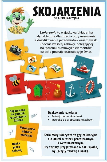 Gra Skojarzenia Mały Odkrywca Gra Skojarzenia Mały Odkrywca
