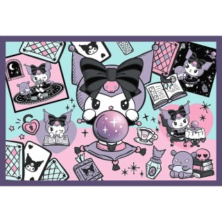 Puzzle 2x200 elementów Kuromi psoty Hello Kitty