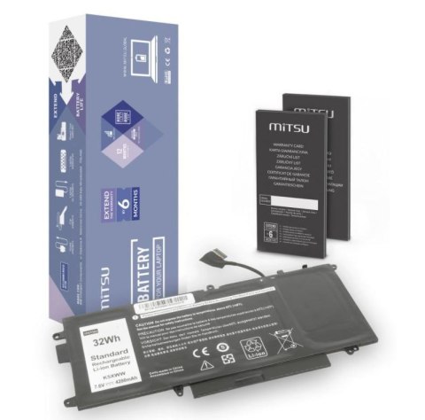 Bateria do Dell Latitude E5289, 7390 4200 mAh (32 Wh) 7.6V Bateria do Dell Latitude E5289, 7390 4200 mAh (32 Wh) 7.6V