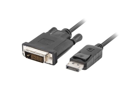 Kabel DisplayPort v1.2 DVI-D(24+1) 1.8M czarny CA-DPDV-10CU-0018-BK Kabel DisplayPort v1.2 DVI-D(24+1) 1.8M czarny CA-DPDV-10CU-0018-BK