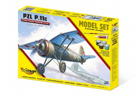 Model plastikowy Set Samolot P.11C Model plastikowy Set Samolot P.11C