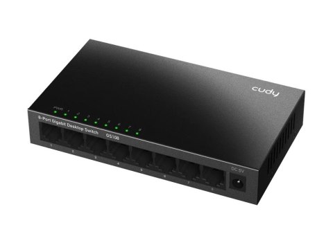 Przełącznik GS108 8xGE metalowa obudowa Przełącznik GS108 8xGE metalowa obudowa