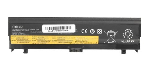 Bateria 00NY486 do Lenovo Thinkpad L560 L570 4400 mAh (48 Wh) 10.8V (11.1V) Bateria 00NY486 do Lenovo Thinkpad L560 L570 4400 mAh (48 Wh) 10.8V (11.1V)