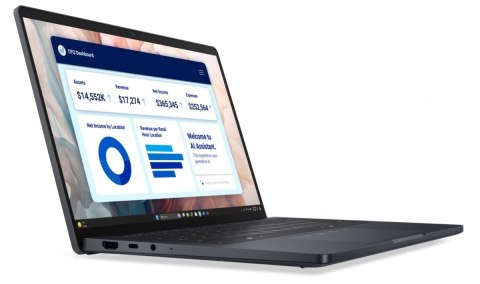 Laptop Dell Pro 13 Premium PA13250/Ultra 7 266V/16GB/512GB SSD Gen4/13.3 FHD+/Arc/FgrPr/Cams&Mic/WLAN+BT/Backlit Kb/3C/vPro/3YPS