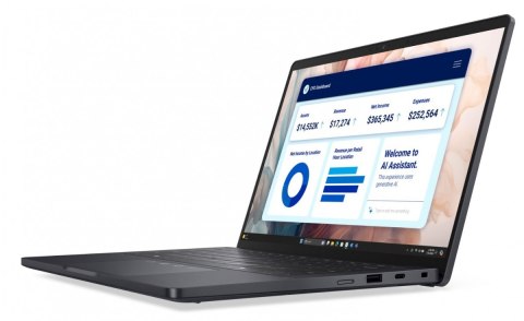 Laptop Dell Pro 13 Premium PA13250/Ultra 7 266V/16GB/512GB SSD Gen4/13.3 FHD+/Arc/FgrPr/Cams&Mic/WLAN+BT/Backlit Kb/3C/vPro/3YPS