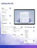 Surface Pro 10 Win11Pro Ultra 5-135H/8GB/256GB/Platinium/ZDR-00004