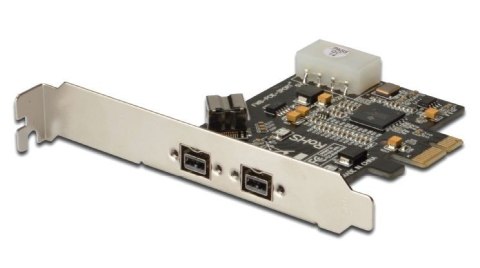 Karta/Kontroler Firewire (800) PCI Exp., 2xZew. 1xWew. IEEE1394b 9pin,Low Profile, Chipset: XIO2213B Karta/Kontroler Firewire (800) PCI Exp., 2xZew. 1xWew. IEEE1394b 9pin,Low Profile, Chipset: XIO2213B