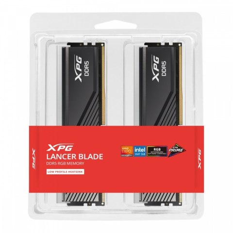 Pamięć XPG Lancer Blade DDR5 6400 32GB (2x16) CL32 RGB czarna Pamięć XPG Lancer Blade DDR5 6400 32GB (2x16) CL32 RGB czarna