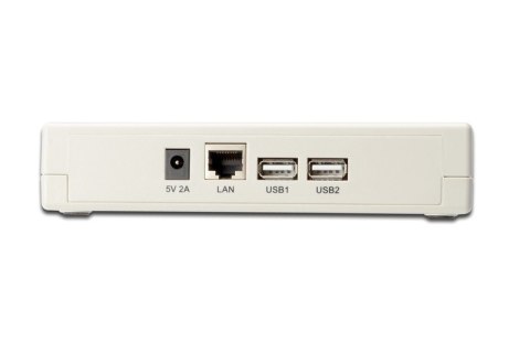 Serwer wydruku 10/100Mbps 2xUSB2.0 + 1xLPT Serwer wydruku 10/100Mbps 2xUSB2.0 + 1xLPT