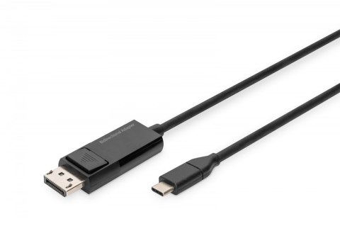 Kabel adapter USB Typ C/DisplayPort dwukierunkowy 8K 30Hz 2m Kabel adapter USB Typ C/DisplayPort dwukierunkowy 8K 30Hz 2m