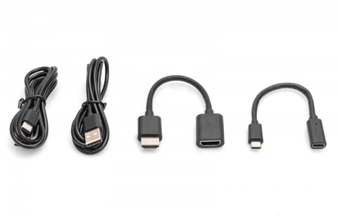 Przedłużacz/Extender USB-C - HDMI bezprzewodowy 30m UHD 4K30Hz audio (zestaw)