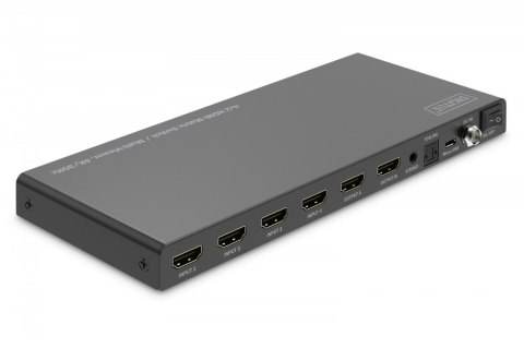 Przełącznik/Matrix HDMI 4/2-porty 4K/30Hz UHD HDCP 1.4 audio z pilotem