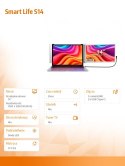 Przenośne monitory do laptopa Smart Life S14 14'' 2 monitory, IPS,1920x1200