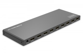 Rozdzielacz/Splitter HDMI 1x8, 4K/60Hz UHD z HDR, 18 Gbps, HDCP 2.2, EDID