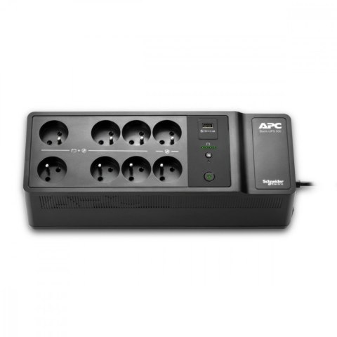 Zasilacz BE500G2-FR APC Back-UPS 500VA 8 French outlets Zasilacz BE500G2-FR APC Back-UPS 500VA 8 French outlets