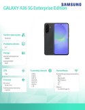 Smartfon GALAXY A36 5G 6/128 GB czarny Enterprise Edition