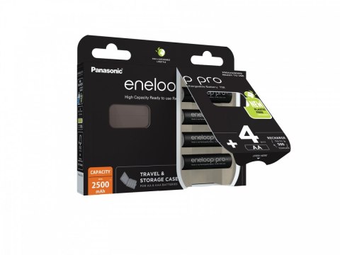 Eneloop PRO akumulator 2500 mAh AA 4szt+pudełko Eneloop PRO akumulator 2500 mAh AA 4szt+pudełko