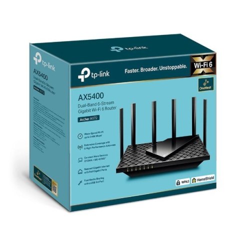 Router Archer AX72 AX5400 4LAN 1WAN 1US Router Archer AX72 AX5400 4LAN 1WAN 1US