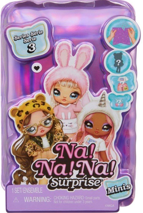 Lalka Na! Na! Na! Surprise Minis S3 Display 12 sztuk Lalka Na! Na! Na! Surprise Minis S3 Display 12 sztuk