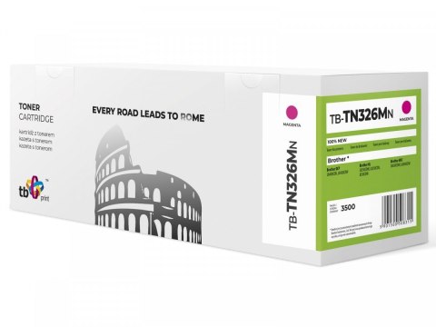 Toner do Brother TN326M MA 100% nowy TB-TN326MN Toner do Brother TN326M MA 100% nowy TB-TN326MN