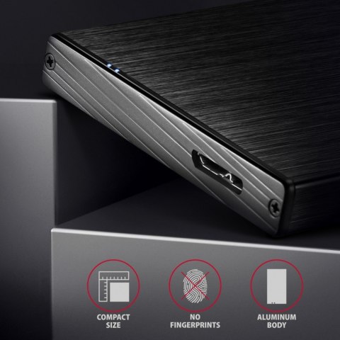 EE25-XA6 Obudowa zewnętrzna aluminiowa, USB 3.2 GEN 1 SATA 6G 2,5" EE25-XA6 Obudowa zewnętrzna aluminiowa, USB 3.2 GEN 1 SATA 6G 2,5"