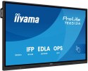 Monitor 65 cali TE6513A-B1AG INFRARED,40pkt,IPS,4K,7H,450cd/m2, WiFi,USB, ANDROID 14, Google EDLA,2x20W, UCHWYT CIENNY