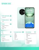 Smarfon Spark 30C 8/256 Magic Skin Green
