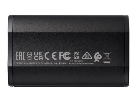 Dysk SSD External SD810 2TB USB3.2C 20Gb/s czarny Dysk SSD External SD810 2TB USB3.2C 20Gb/s czarny