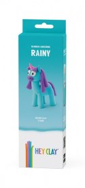 Masa plastyczna Hey Clay Jednorożce 3 pak, Rainy
