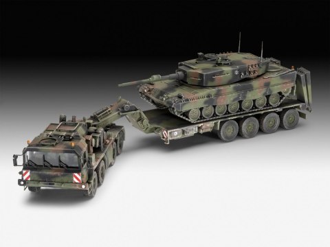 Model plastikowy SLT 50-3 Elefant + Leopard 2A4 Model plastikowy SLT 50-3 Elefant + Leopard 2A4
