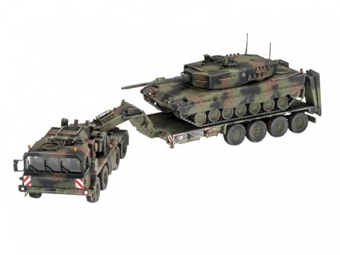 Model plastikowy SLT 50-3 Elefant + Leopard 2A4 Model plastikowy SLT 50-3 Elefant + Leopard 2A4