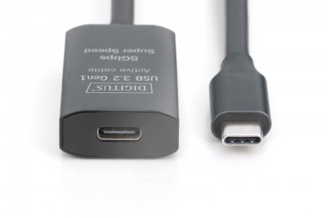 Kabel przedłużający aktywny USB-C - USB-C, USB 3.2 Gen1, 5Gbps, 5m Kabel przedłużający aktywny USB-C - USB-C, USB 3.2 Gen1, 5Gbps, 5m