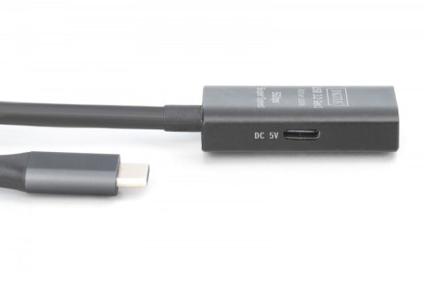 Kabel przedłużający aktywny USB-C - USB-C, USB 3.2 Gen1, 5Gbps, 5m Kabel przedłużający aktywny USB-C - USB-C, USB 3.2 Gen1, 5Gbps, 5m