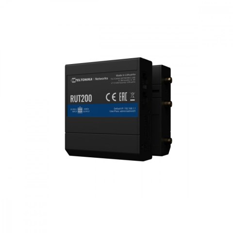 Router 4G/LTE RUT200 (Cat 4), 3G, 2G, WIFI, Ethernet Router 4G/LTE RUT200 (Cat 4), 3G, 2G, WIFI, Ethernet