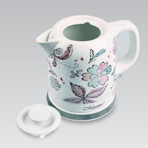 Ceramiczny czajnik elektryczny 1,5l 1500W MR-068-FLOWERS Ceramiczny czajnik elektryczny 1,5l 1500W MR-068-FLOWERS