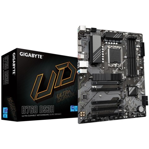 Płyta główna B760 DS3H s1700 4DDR5 DP/HDMI ATX Płyta główna B760 DS3H s1700 4DDR5 DP/HDMI ATX