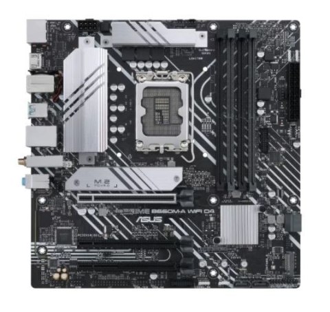 Płyta główna PRIME B660M-A WIFI D4 s1700 4DDR4 HDMI M.2 mATX Płyta główna PRIME B660M-A WIFI D4 s1700 4DDR4 HDMI M.2 mATX