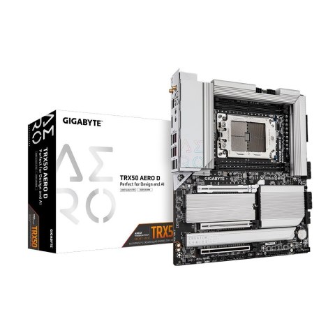 Płyta główna TRX50 AERO D sTR5 4DDR5 HDMI USB/4M.2 eATX Płyta główna TRX50 AERO D sTR5 4DDR5 HDMI USB/4M.2 eATX