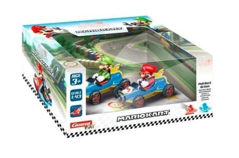 Zestaw pojazdów Mario Kart Mach 8 Twinpack pull back Zestaw pojazdów Mario Kart Mach 8 Twinpack pull back