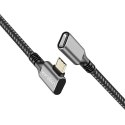Kabel USB3.2 Gen1 TypeC do USB-C/F, PD, 2m