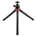 Mini statyw 3w1 flexpro 27cm czerwony