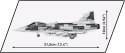 Klocki Armed Forces SAAB Jas 39 Gripen E 480 klocków