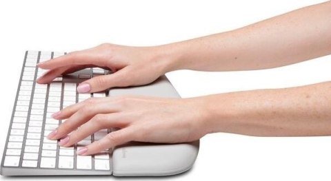 Podkładka pod nadgarstki ErgoSoft WristRest slim biała Podkładka pod nadgarstki ErgoSoft WristRest slim biała
