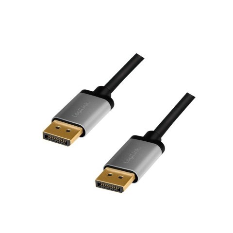 Kabel DisplayPort 4K/60 Hz,DP/M do DP/M aluminiowy 3m Kabel DisplayPort 4K/60 Hz,DP/M do DP/M aluminiowy 3m