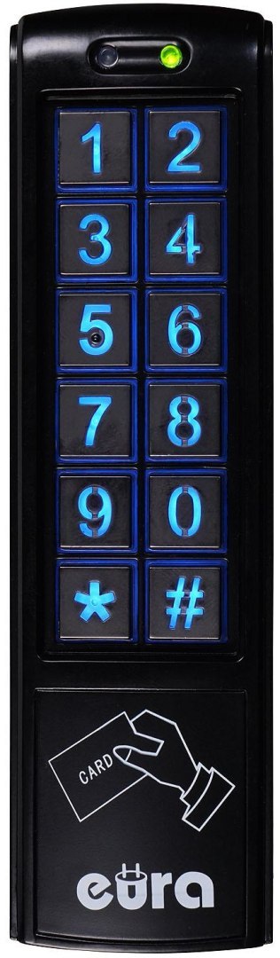 Zamek szyfrowy EURA AC-30C7 czarny Zamek szyfrowy EURA AC-30C7 czarny
